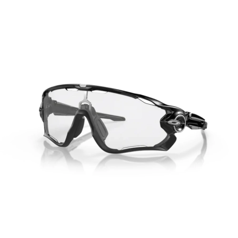 Oakley Sportieve zonnebril met fotochromatische lens Black Heren