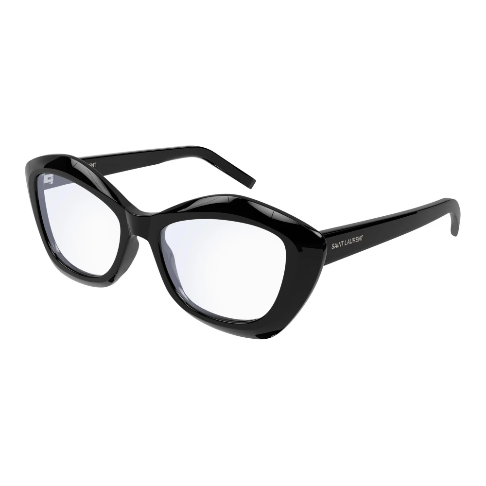 Saint Laurent Zwarte Eyewear Frames SL 68 OPT Black Unisex