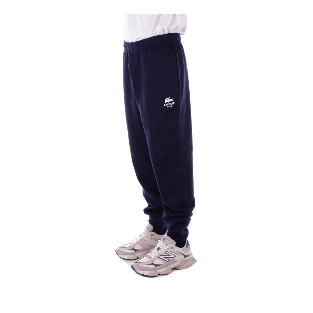 Lacoste Blauwe Live Broek met Verstelbaar Koord Blue Heren