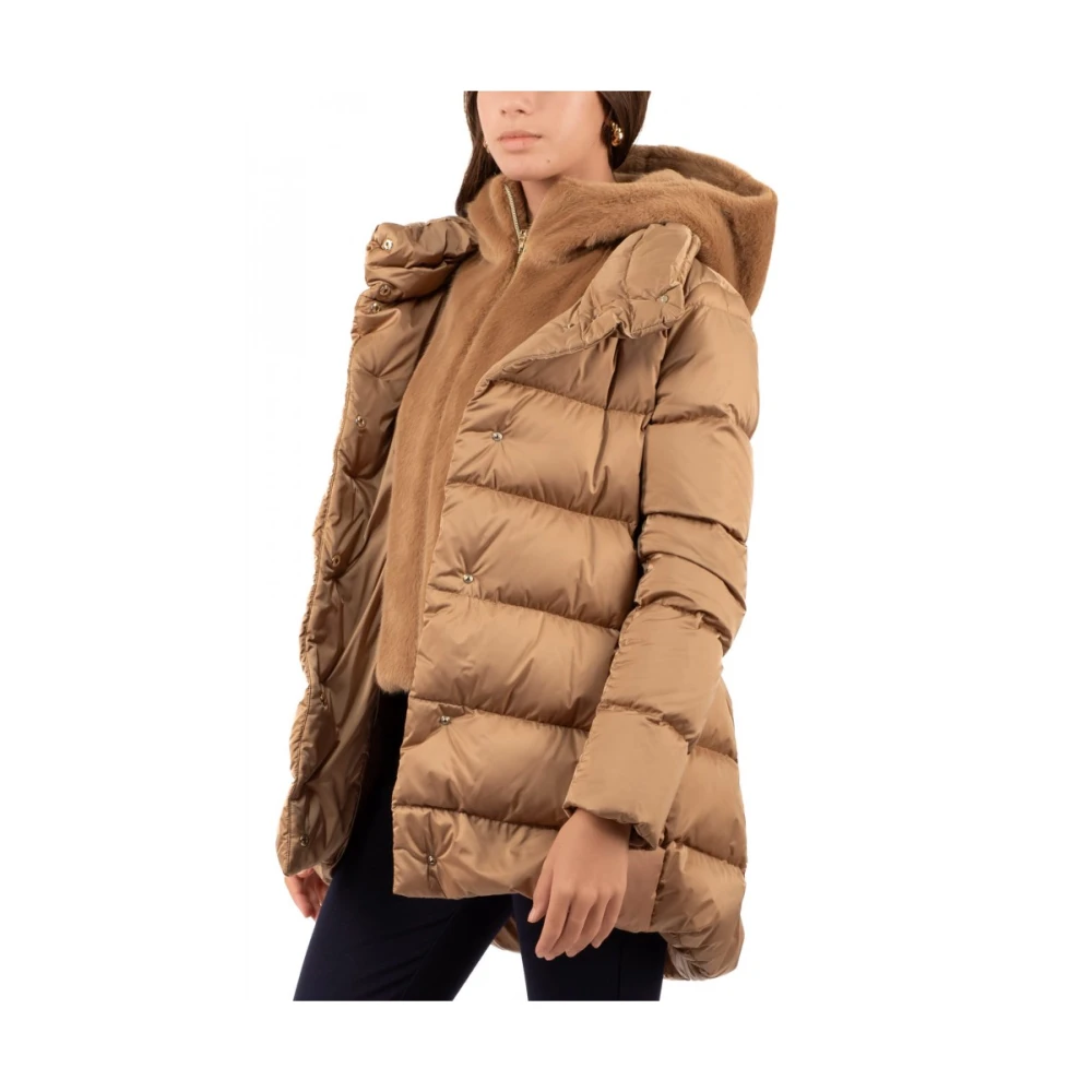 Herno Puffer Jacket Brown Dames