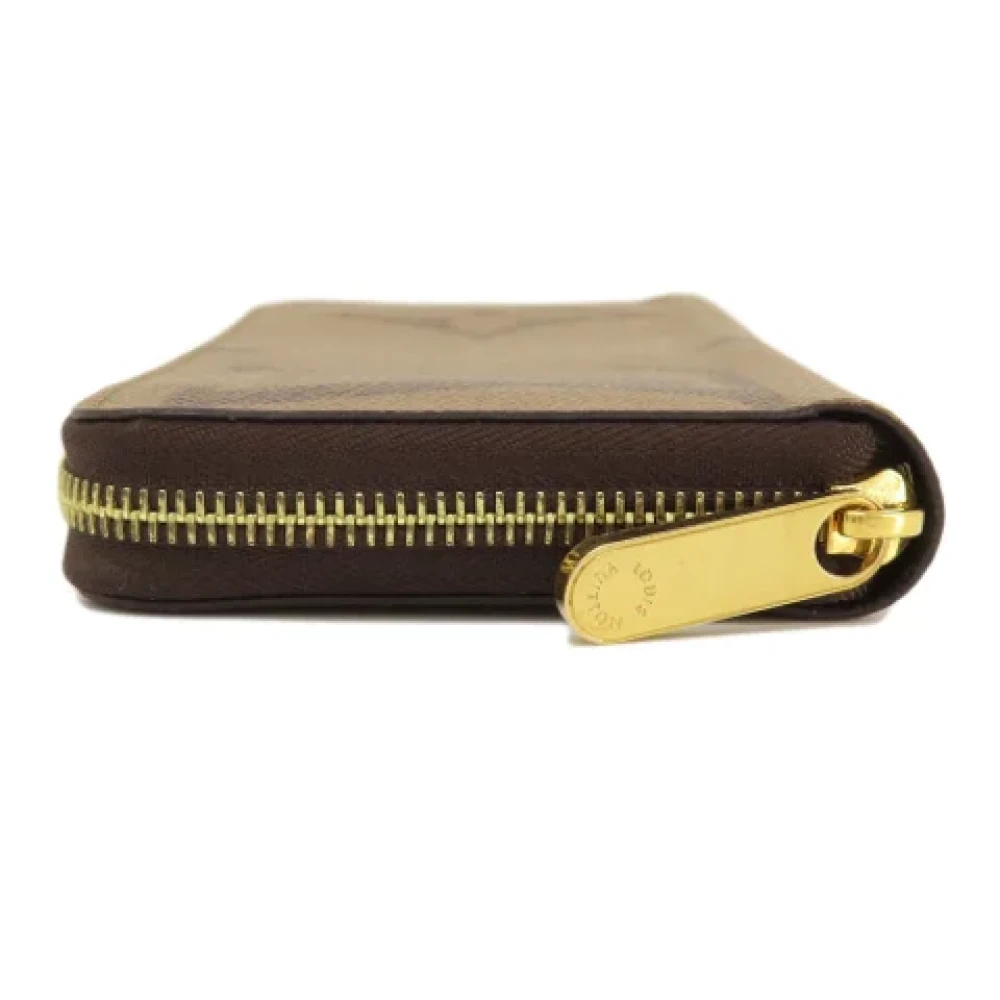Louis Vuitton Vintage Pre-owned Fabric wallets Brown Dames