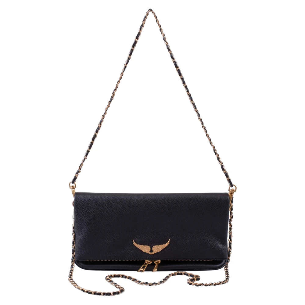 Zadig & Voltaire Svart Rock-Väska I Narvläder