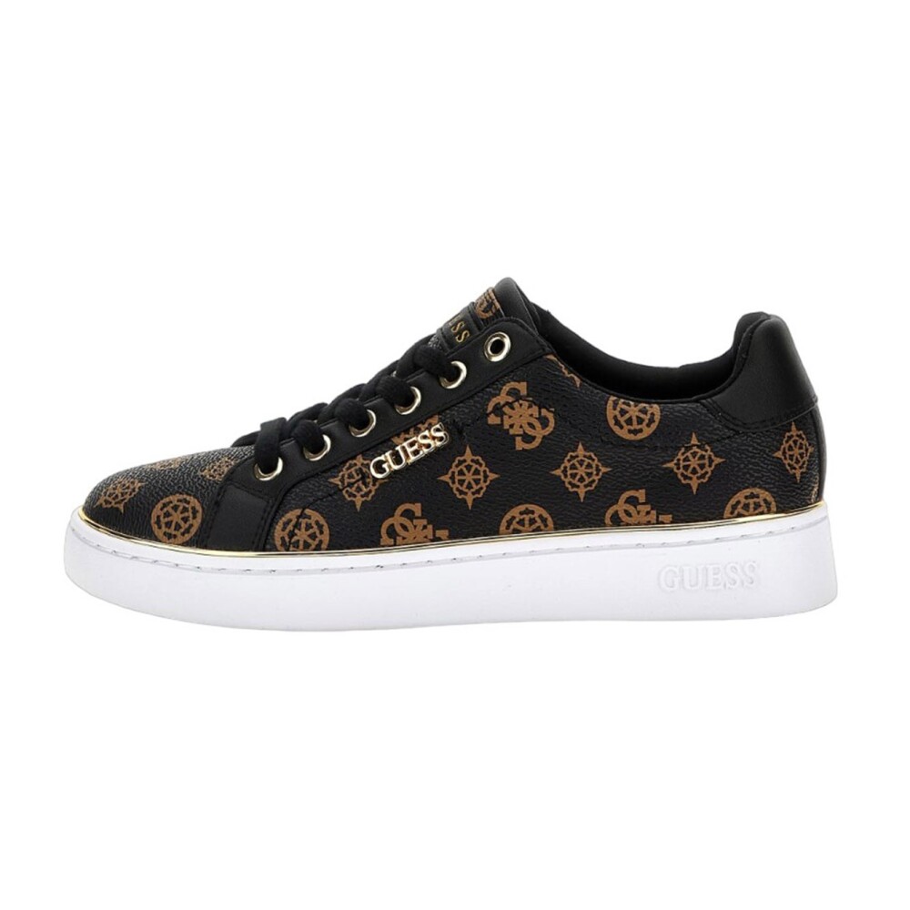 Zapatillas doradas mujer discount guess