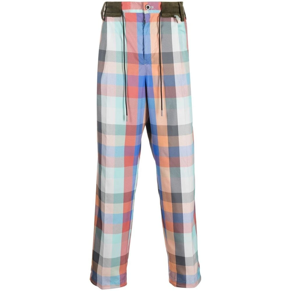 Sacai Straight Trousers Multicolor Heren