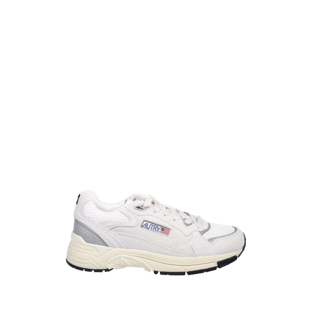 Autry Lage Hyperway Sneaker in Dames Schoenen Wit