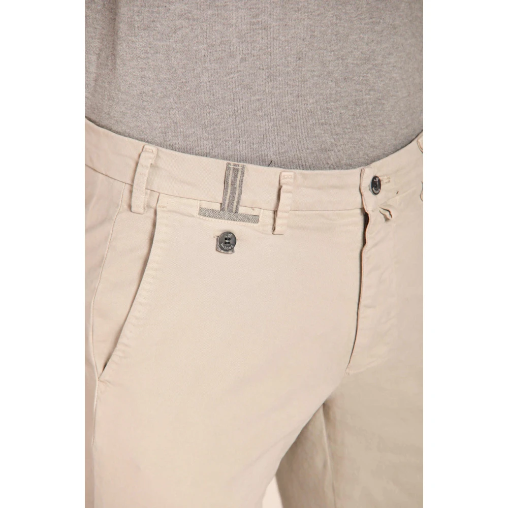 Mason's Slim Fit Chino Broek Prestige Torino Gray Heren