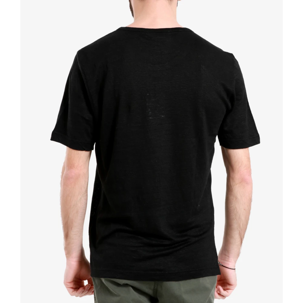 Gran Sasso T-Shirts Black Heren