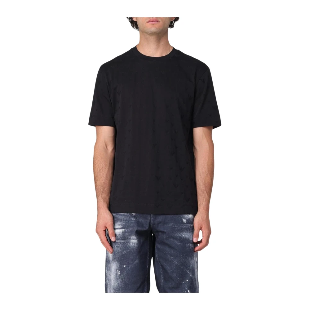 Emporio Armani Uomo Nero Top, M, New,