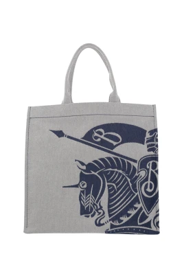 Borsa Tote in Tela Media con EKD