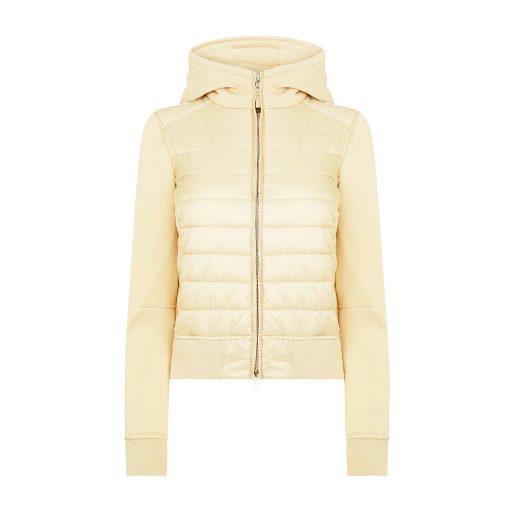 Parajumpers Hybrid Pufferjacka Dragkedja Logo Beige, Dam