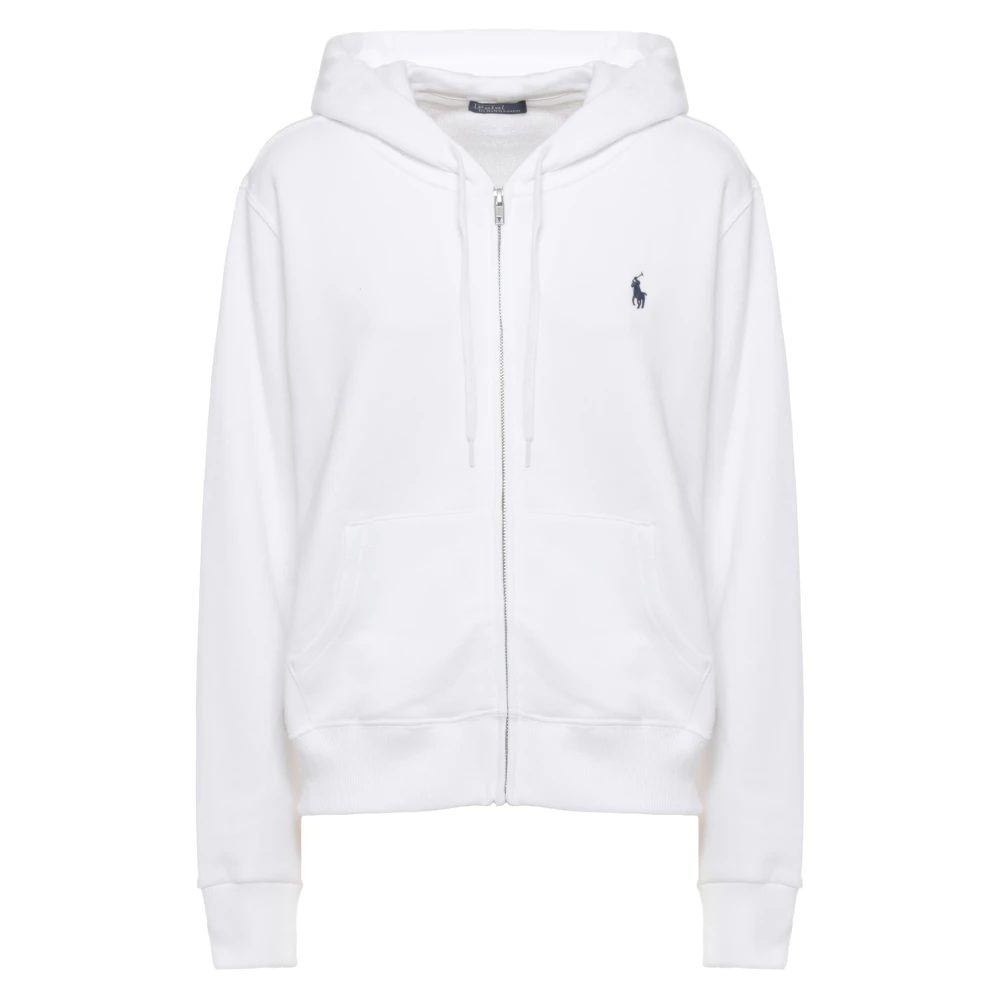 Ralph Lauren Vit Cotton Fleece Full-Zip Hoodie