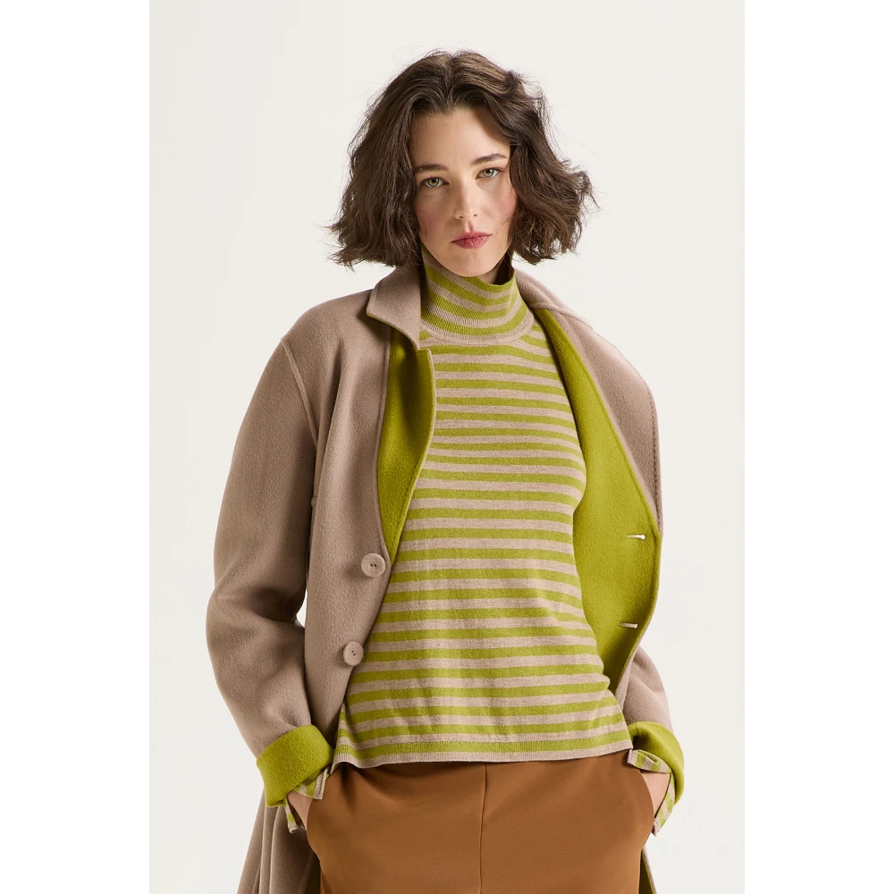 Maliparmi Zachte Touch Trui Yellow Dames