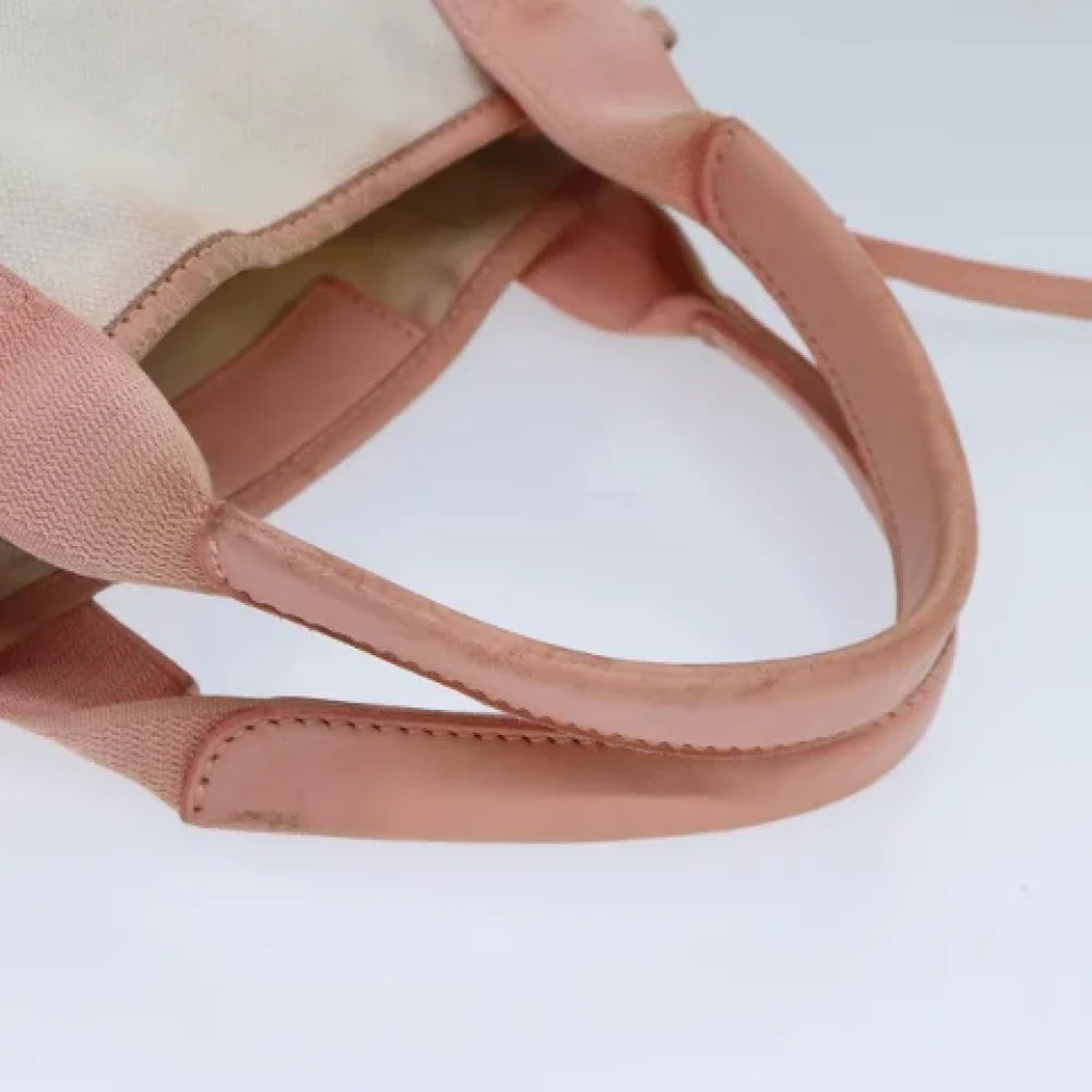 Balenciaga Vintage Pre-owned Canvas handbags Pink Dames