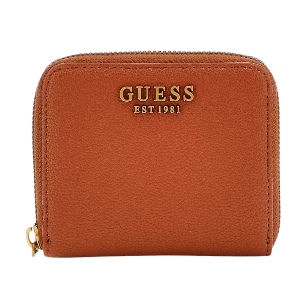 Guess Portemonnee met rits Brown Dames