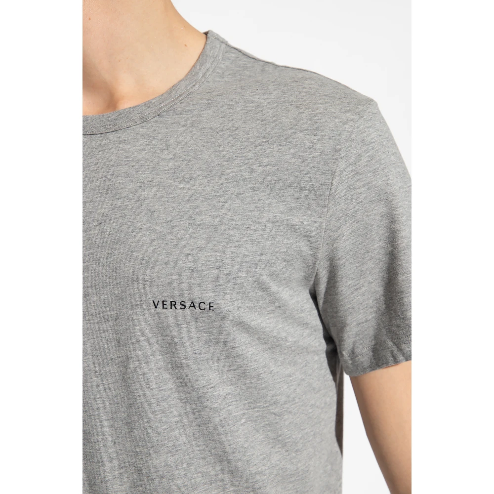 Versace Ondergoedcollectie T-shirt Gray Heren
