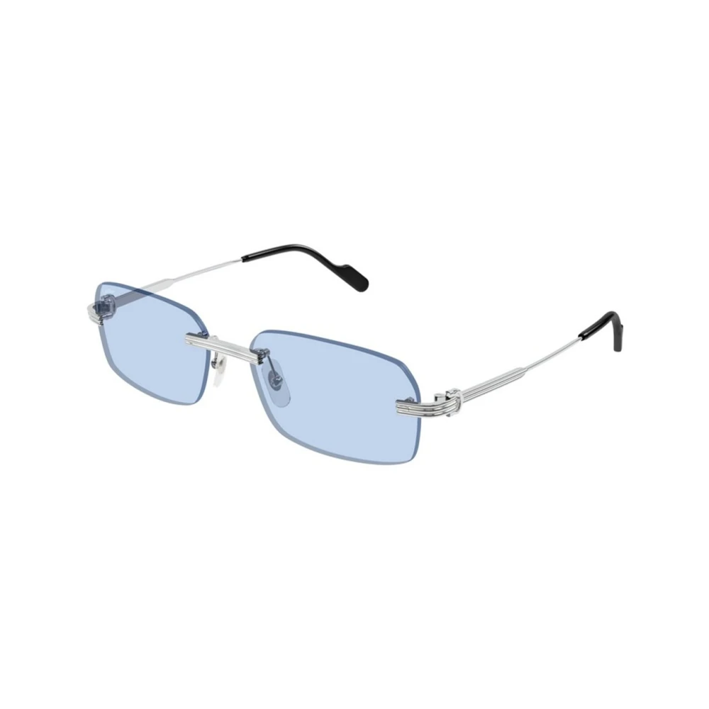 Cartier Men's Gray Sunglasses, 58 Mm, Authentic Glasses With Top-Notch Service