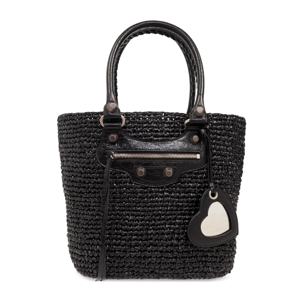Balenciaga Le Cagole LM Shopper Bag Black Dames