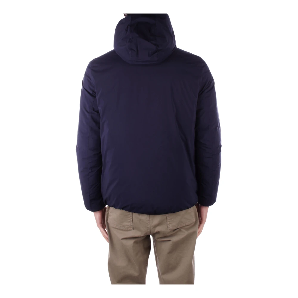 Suns Hoodie met ritssluiting zakken Blue Heren