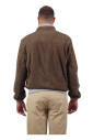 bomber-en-cuir-suede-marron