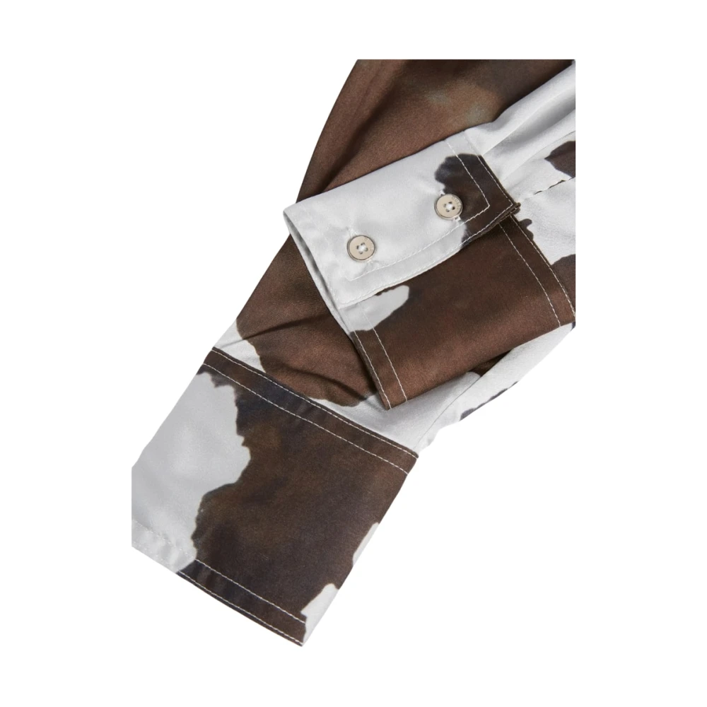 Guess Knielengte Jurk Brown Dames
