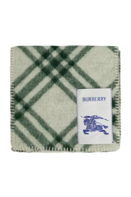Check Wool Scarf