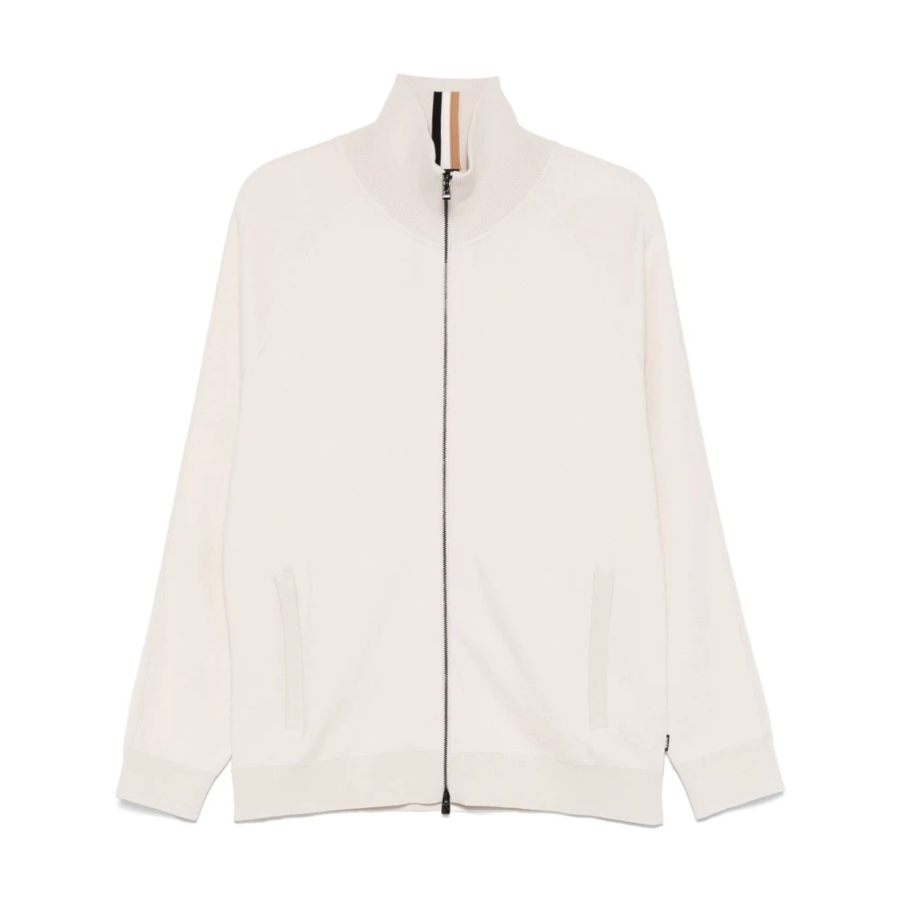 Hugo Boss Stijlvolle Sweaters Collectie White Heren