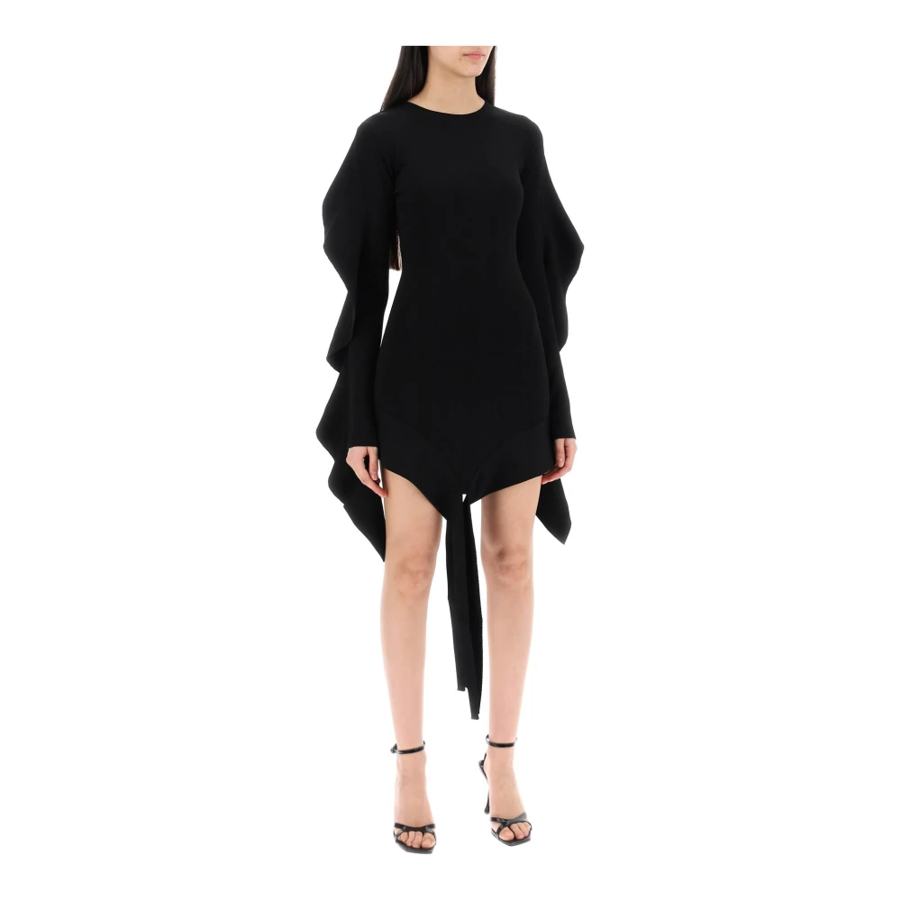 Mugler Short Dresses Black Dames
