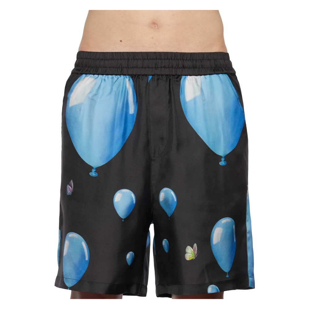 3.Paradis Dromende Ballonnen Bermuda Stijl Black Heren