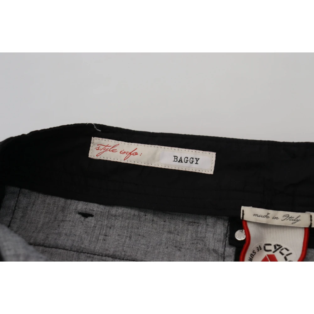 Cycle Zwarte Katoenen Taps Toelopende Broek Black Dames