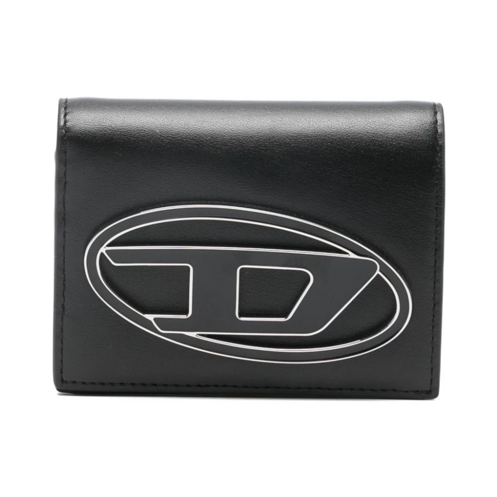 Diesel Women's Black Wallets & Cardholders, One Size, Wallets Accessories Ss26