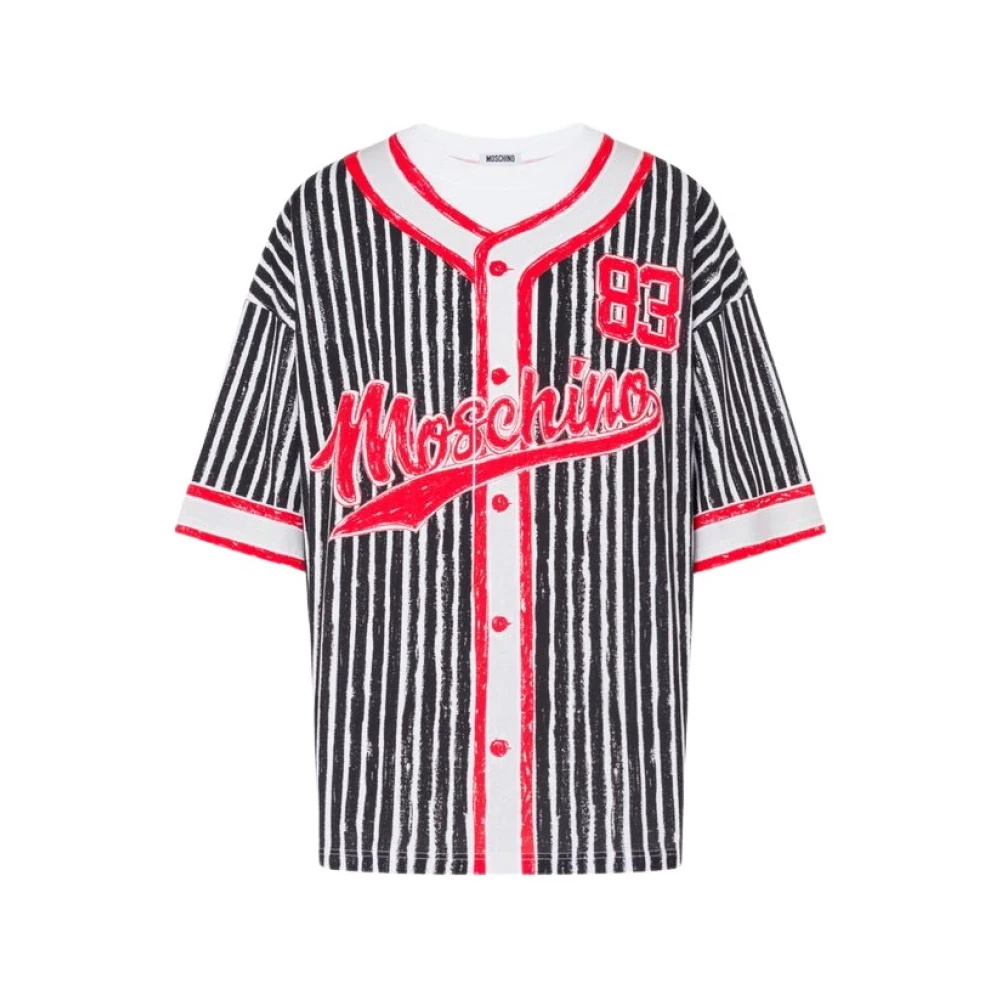 Moschino Unisex Printed Cotton Jersey T-Shirt