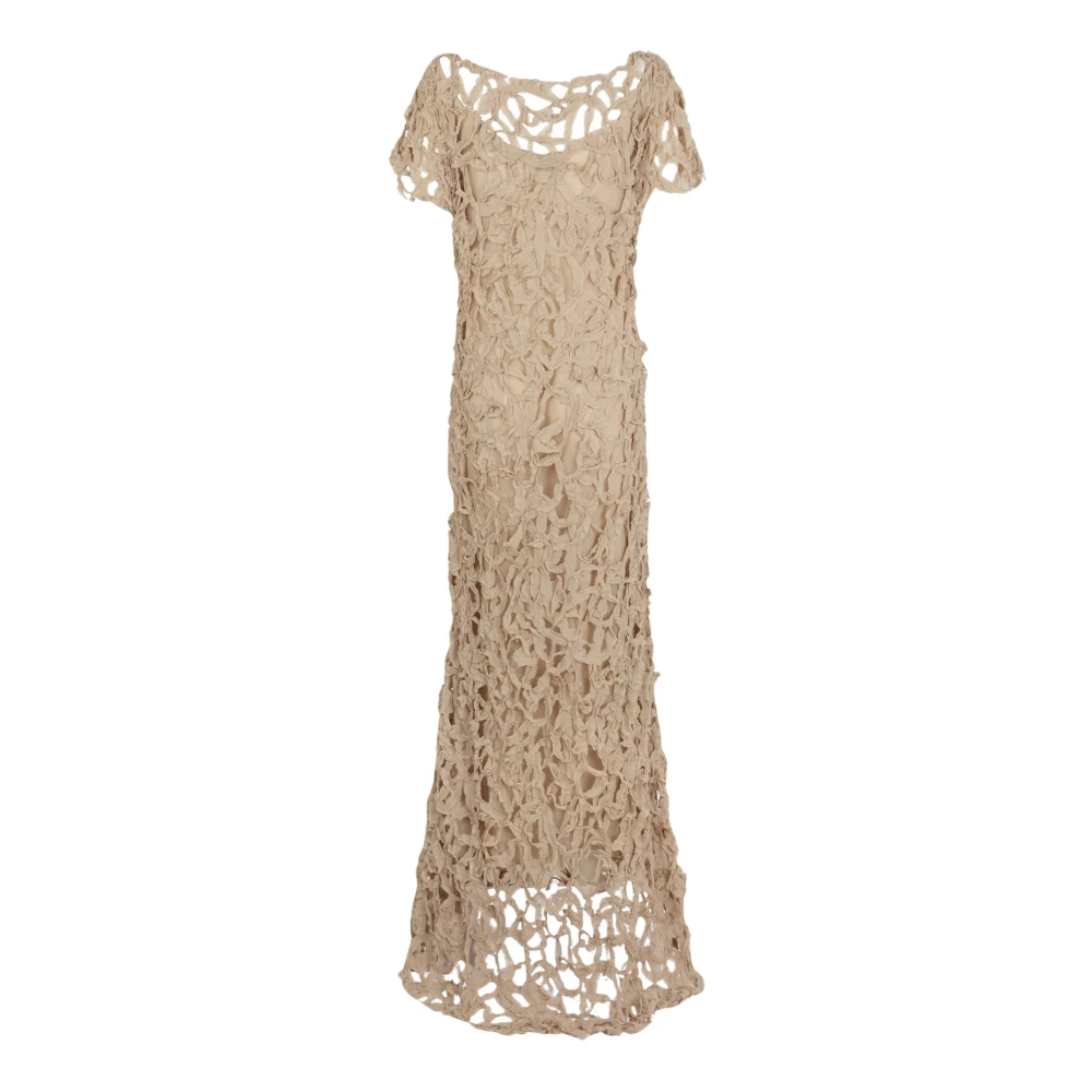 Cortana Women's Beige Gowns, Xs, Embull Long Evening Dress