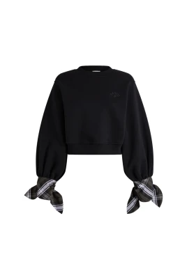 Croppad sweatshirt