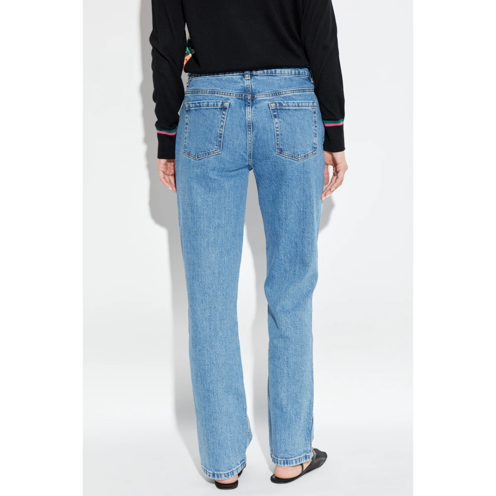 Kate Spade Spijkerbroek met borduursel Blue Dames