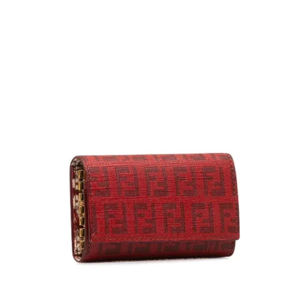 Fendi Vintage Pre-owned Fabric key-holders Red Dames