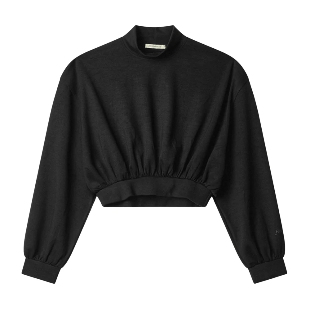 Hinnominate Zwarte Sweater Collectie Black Dames