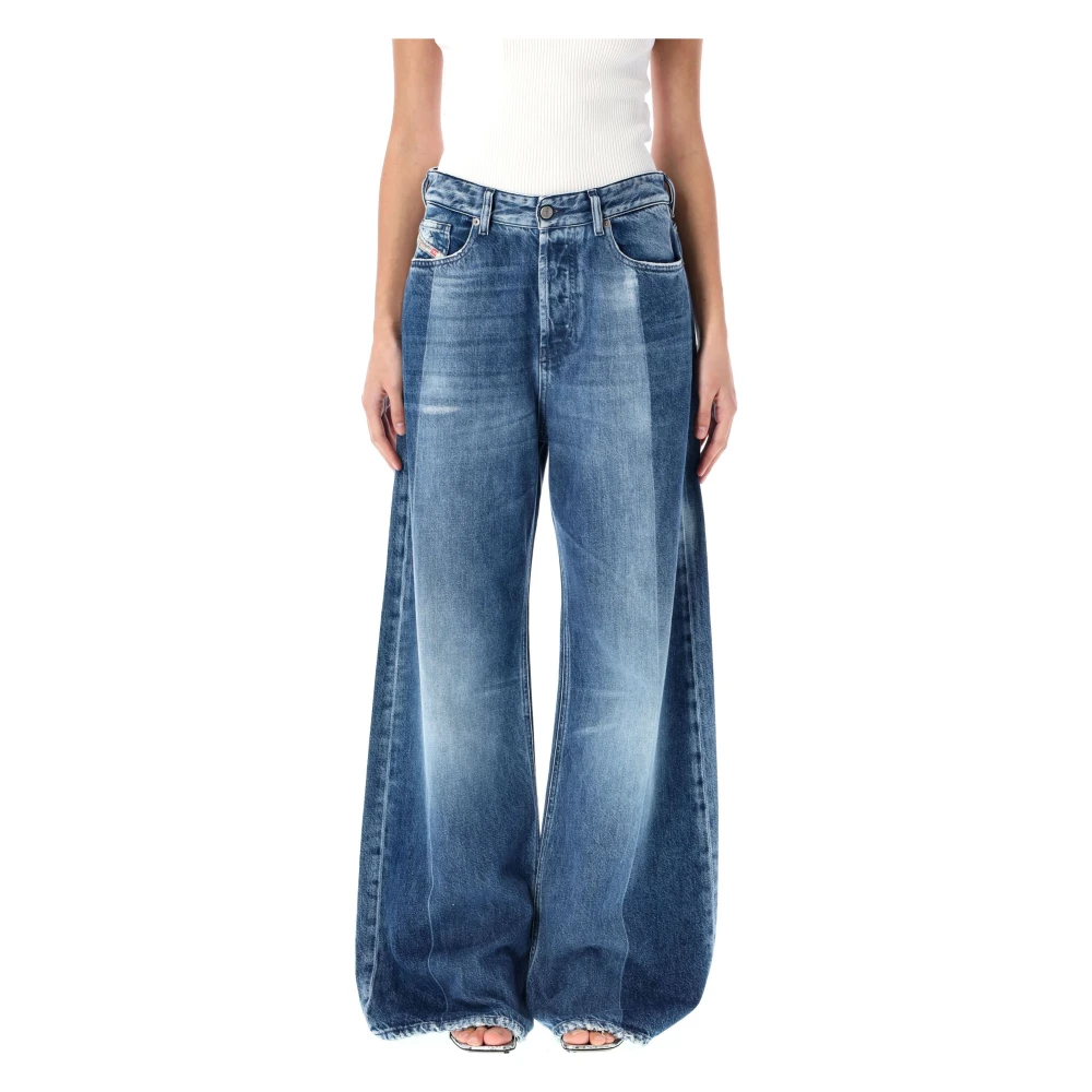 Diesel Vintage Denim Jeans 1996 Collection Blue Dames