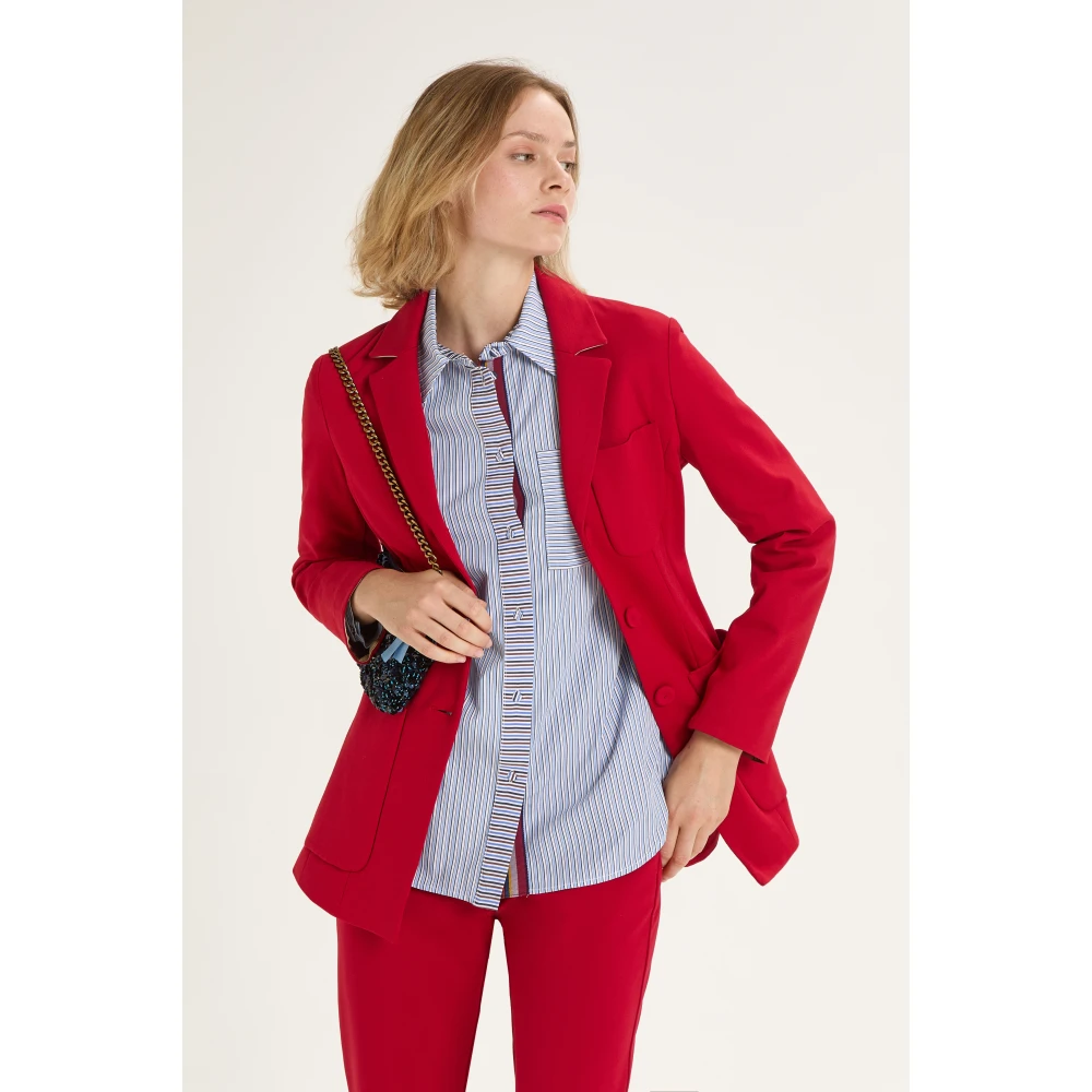 Maliparmi Comfy Jersey JAS Red Dames