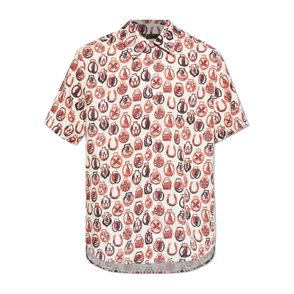 Ps By Paul Smith Hombre Beige Camisas, Talla: L