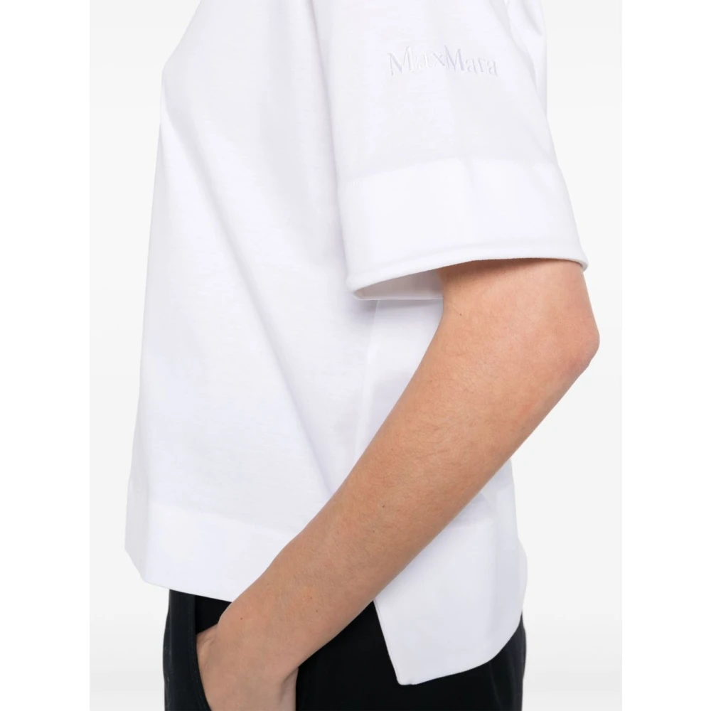 Max Mara Pure Witte T-shirts en Polos White Dames
