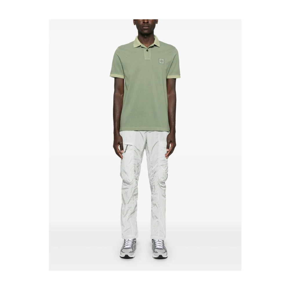 Stone Island Groene T-shirt & Polo Set Green Heren