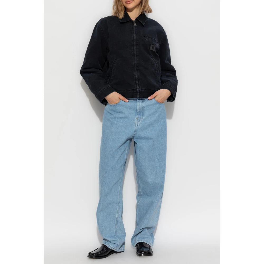 Carhartt WIP Denim jas Black Dames