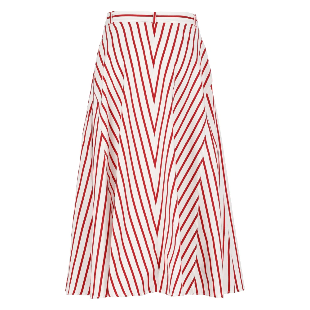 Ralph Lauren Midi Skirts Red Dames