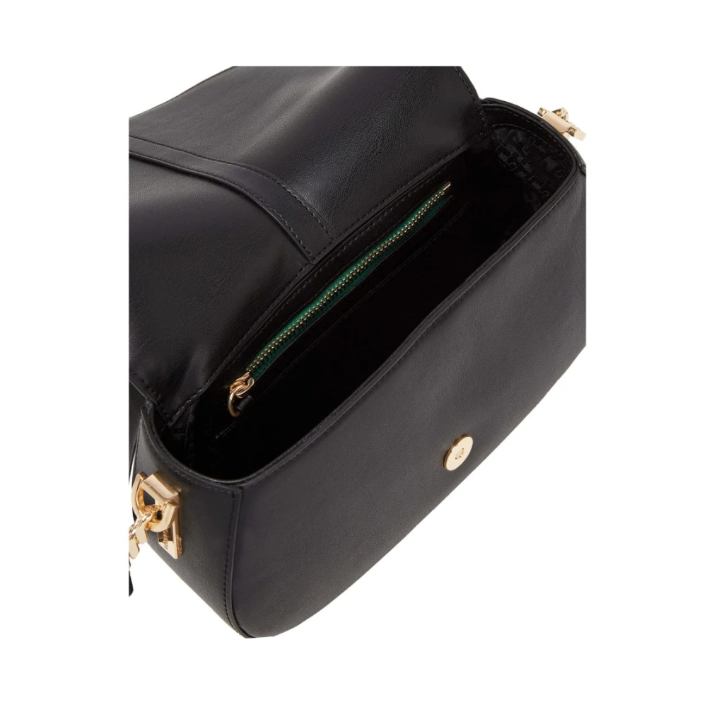 Tommy Hilfiger Zwarte Heritage Crossbody Tas Black Dames