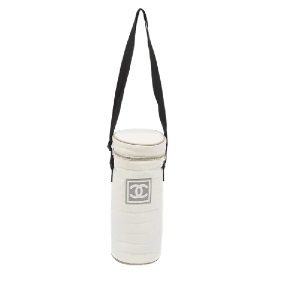 Chanel Vintage Pre-owned Fabric chanel-bags White Dames