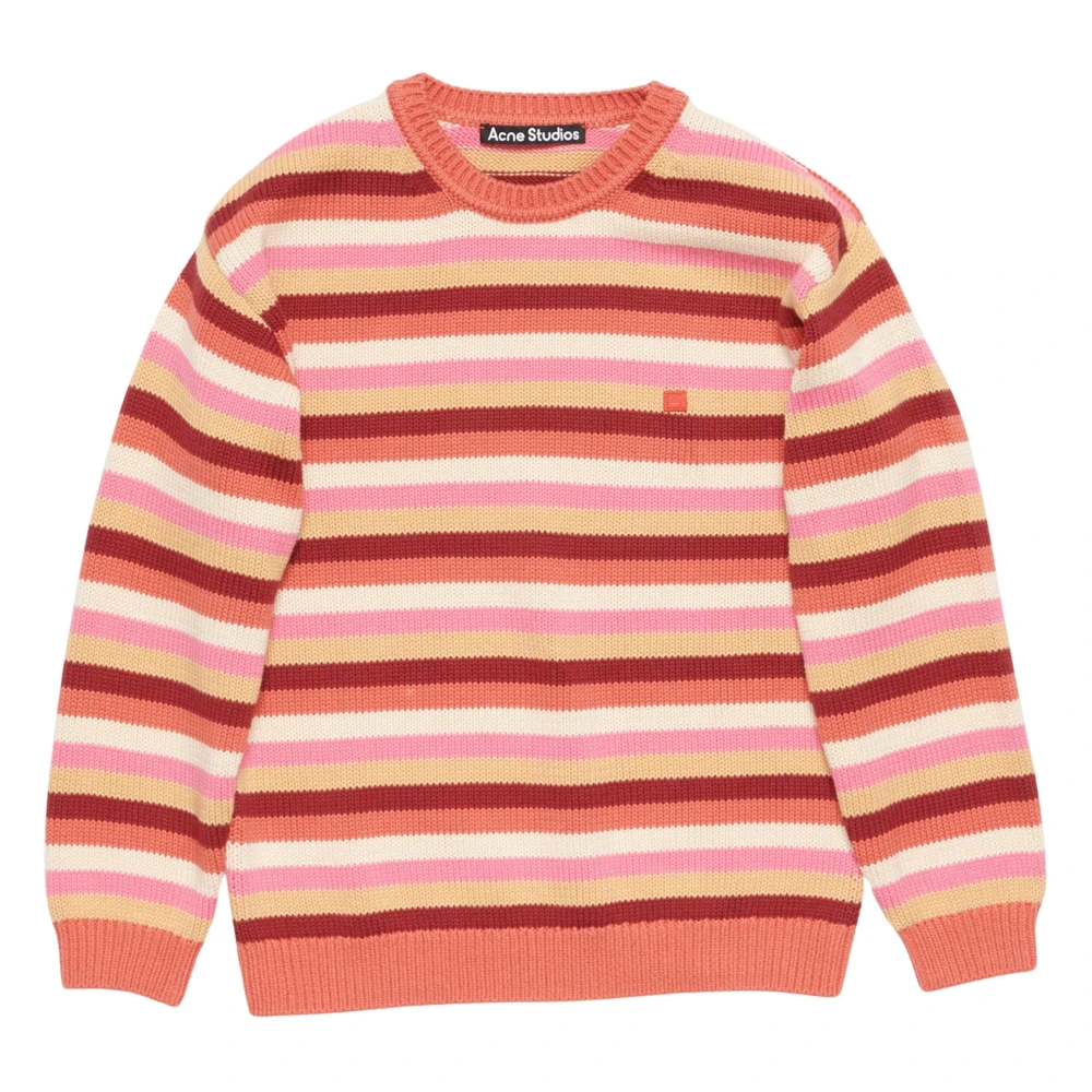Acne Studios Unisex Striped Knit Jumper