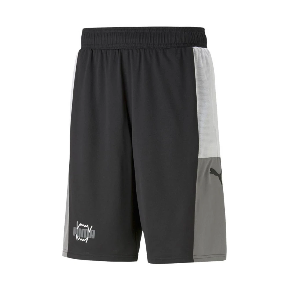 Puma Katoenen Bermuda Shorts Black Heren