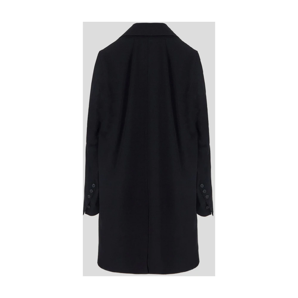 Rick Owens Military Style Jas Black Dames