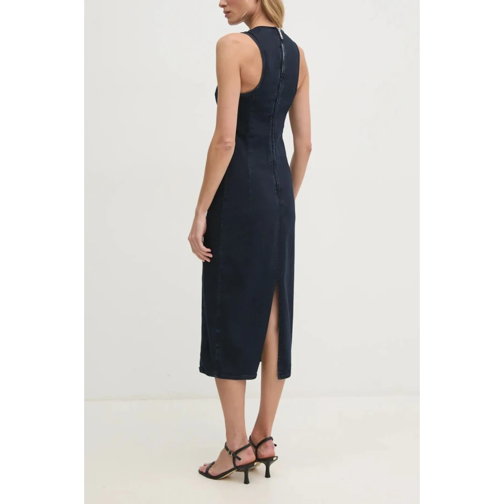 Calvin Klein Jeans Klassieke Denim Jeans Collectie Blue Dames