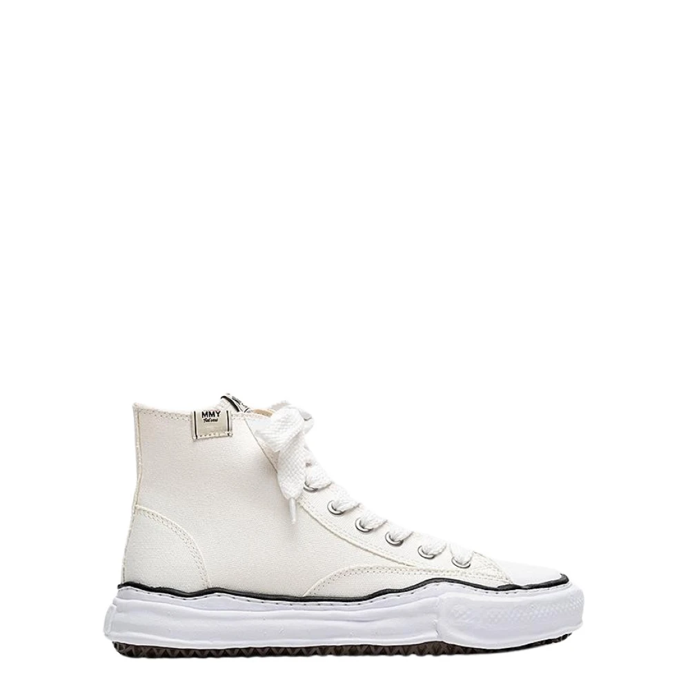 Mihara Yasuhiro Peterson Original Sole Canvas High-top Sneakers Heren Schoenen Wit
